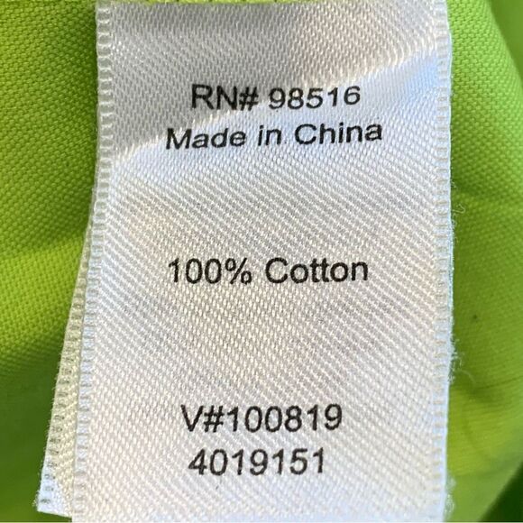 Coldwater Creek Lime Green Sleeveless Top Size Medium 10-12 - Picture 6 of 9